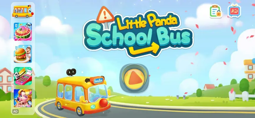 Baby Panda’s School Bus android App screenshot 0