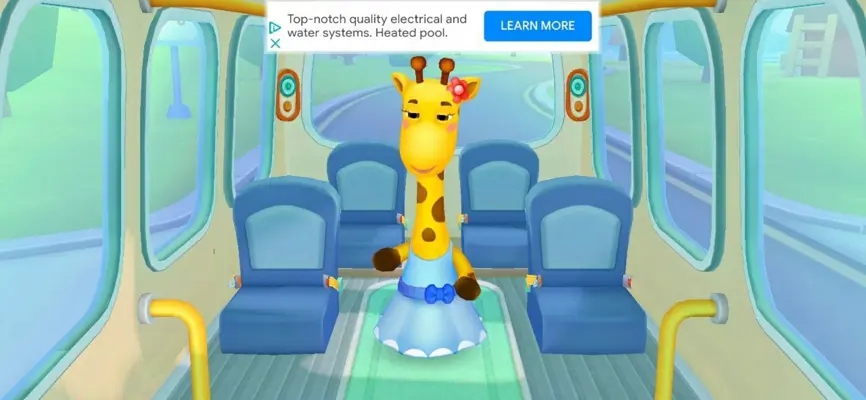 Baby Panda’s School Bus android App screenshot 3