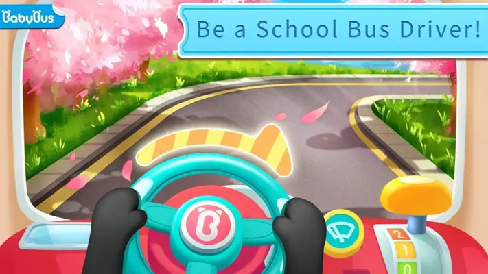 Baby Panda’s School Bus android App screenshot 8